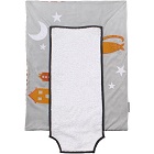 Housse de matelas à langer chat dans la lune