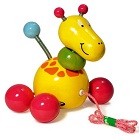 Baby Paf la girafe à trainer