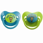 2 sucettes silicone 0-6 m