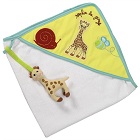 Cape de bain Sophie la girafe