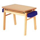 Table pupitre vernie