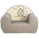 Fauteuil club petit mouton bio