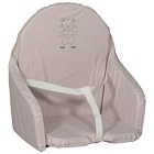 Coussin de chaise avec sangles lilas 