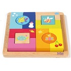 Puzzle 4 saisons bois