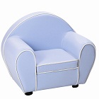 Fauteuil club bleu