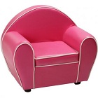 Fauteuil club fushia