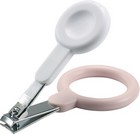 Coupe ongle poudré rose