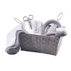 Corbeille de toilette rose