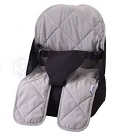 Réhausseur voyage gris noir