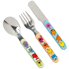 Set 3 couverts Monsieur Madame Bonhomme