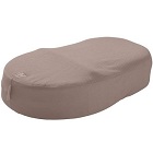 Drap housse coton taupe