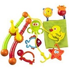 Set jouets de bain pêche