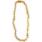 Collier d'ambre lemon