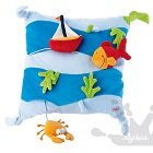 Coussin jouet océan