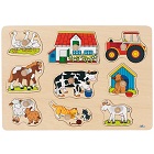 Puzzle en bois la ferme