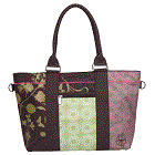 Sac casual city shopper marron