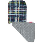 Matelas réversible watercolour tartan