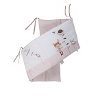Tour de lit scrapbook fille