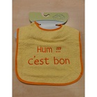 Bavoir Hum!!! c'est bon jaune