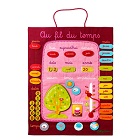 Au fil du temps calendrier mauve