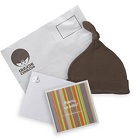 Bonnet avec carte Hourra un bébé