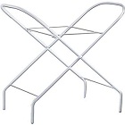 Support pour couffin métal blanc