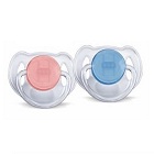 Sucettes x2 transp3-6 mois