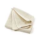 3 langes coton bio à plier écru