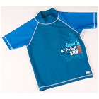 T-shirt anti-UV bleu surfer