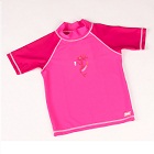 T-shirt anti-UV rose mermaid