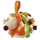 Doudou hochet hérisson