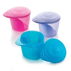 petits pots de conservation rose