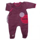 Pyjama prune 3m+ Les jolis pas beaux
