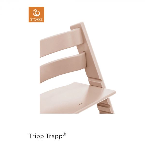Chaise haute Tripp Trapp Rose poudré