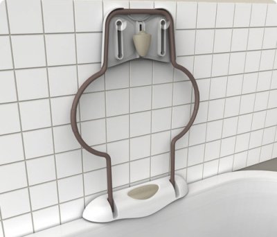 Beaba support fixe caméléo made in bébé Rose Baignoires Créatif