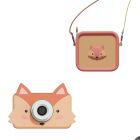 Pack Appareil Photo Zoo Friends renard avec de Sac de rangement assorti .