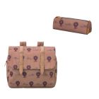 Cartable enfant et trousse assortie - Lion