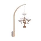 Pack support mobile bébé bois + mobile d’éveil bébé Deepsea