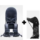 Porte bébé d'épaule G5 Duskblue Core+  Pare soleil pour porte bébé d'épaule G5 Black