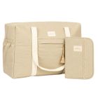 Pack maternité Opéra sac à langer et protège carnet de santé Green Tea