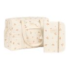 Pack maternité Opéra sac à langer et protège carnet de santé Yellow Lily