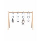 Arche d'éveil en bois avec set d'activités Raku, Lino & Pico