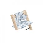 Coussin chaise haute Tripp Trapp coton bio Waves Blue