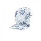 Coussin chaise haute Steps coton bio Waves Blue