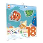 Pochette de stickers gommettes repositionnables La mer
