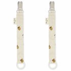 Lot de 2 attaches sucettes - Lemon