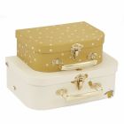 Lot de 2 valisettes - Lemon/Dot