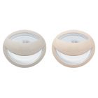 Lot de 2 Sucettes MOMMYFEEL 0-6mois Greige/ Skin