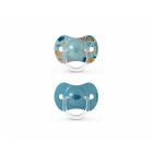 Lot de 2 sucettes symétriques SX Pro 6-18 mois Into the Forest bleu