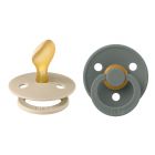 Pack de 2 sucettes Colour Caoutchouc anatomique 6 mois+ Vanilla et Pine